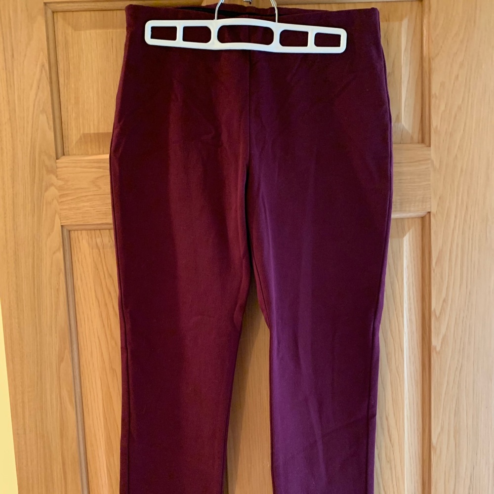 Karen Kane Burgundry Pants